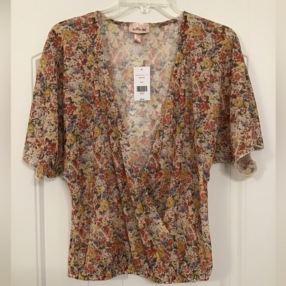 Willow + Root Sheer top